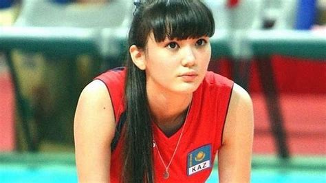 trending  asia viral volleyballer  kazakhstan