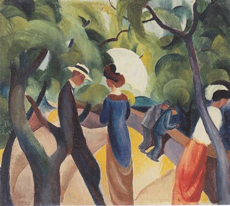 art artists august macke part