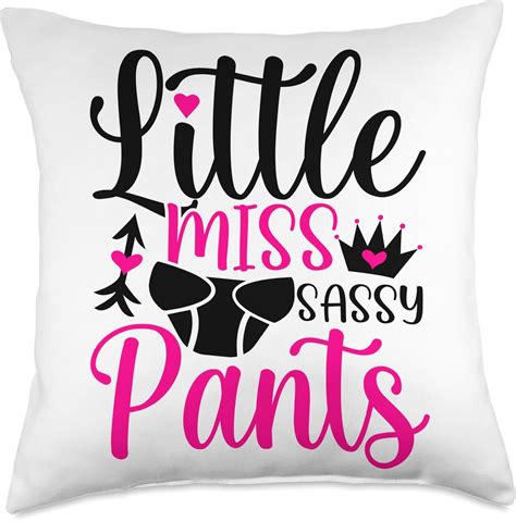 Amazon.com: Little Miss Sassy Pants Funny Gift Cute Girls Ms Little