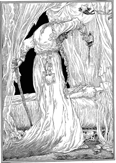 Chris Riddell «Дева и веретено» — Картинки и разговоры | Дева ...