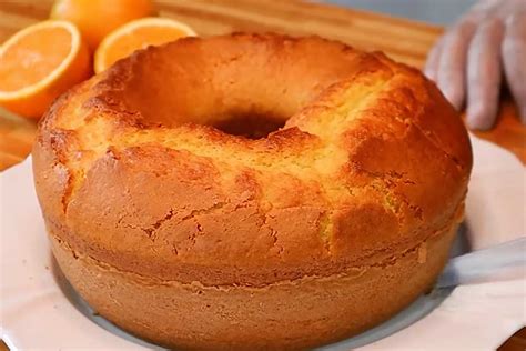 Bolo De Laranja Liquidificador - Receita de Bolo de Laranja Simples e Rápido no Liquidificador