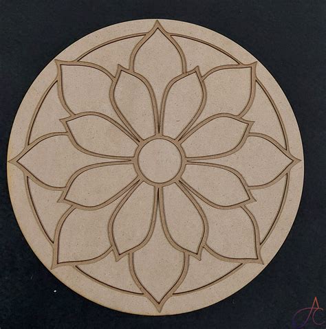 MDF Mandala- Design 1