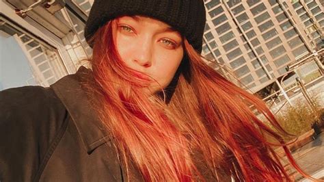 Orange Rust: Gigi Hadid's New Redhead Hair Colour That's Big For Summer ...