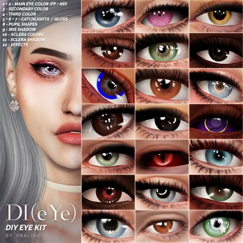 Sims 4 Eye Colors | Coloring Pages