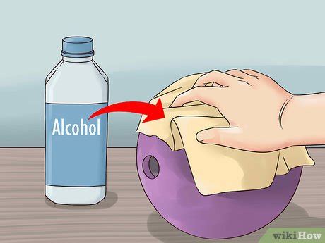 how to clean a bowling ball