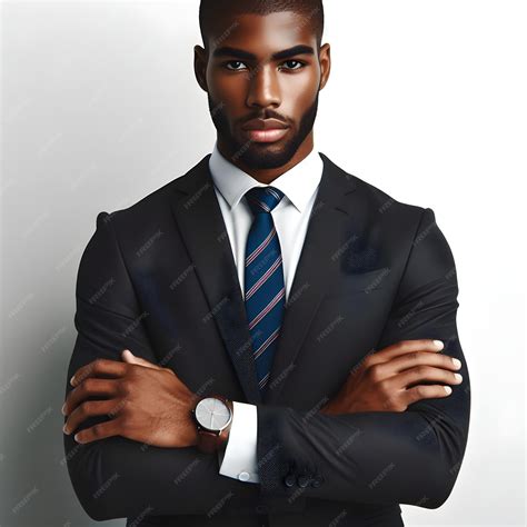 Premium Photo | Portrait of a young handsome African American man