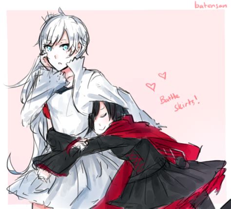 RWBY Weiss and Ruby by batensan on DeviantArt