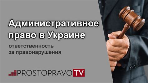 Административное право в Украине: ответственность за правонарушения ...