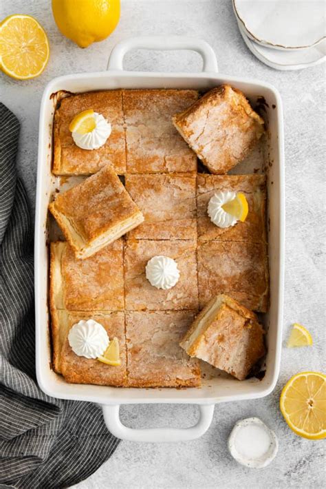 Lemon Cream Cheese Bars - The Cheese Knees