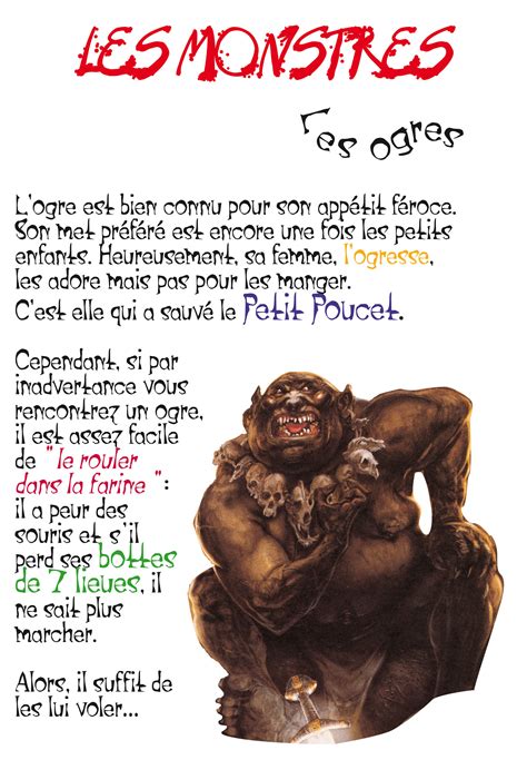 Les Monstres - Sepia & Bodoni