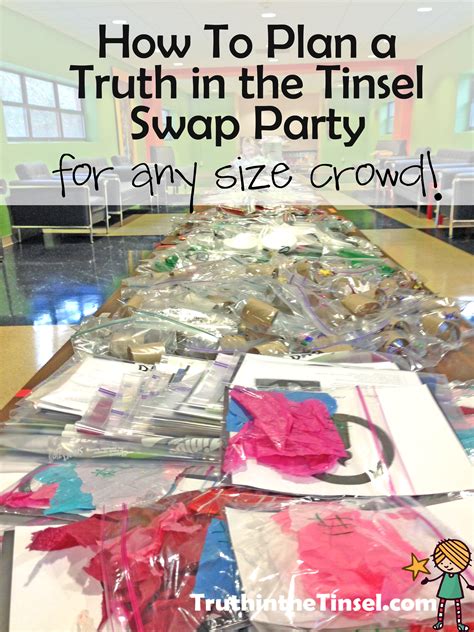 Tips for a Truth in the Tinsel Swap Party