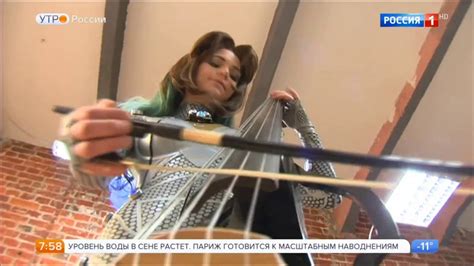 Ольга Левицкая и Киберкостюм в программе "Утро России" - YouTube