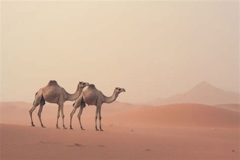 Camels desert outdoors nature animal. | Premium Photo - rawpixel