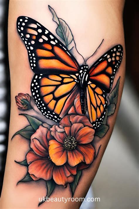 33 Beautiful Butterfly Tattoo Ideas with their Meanings | Butterfly ...