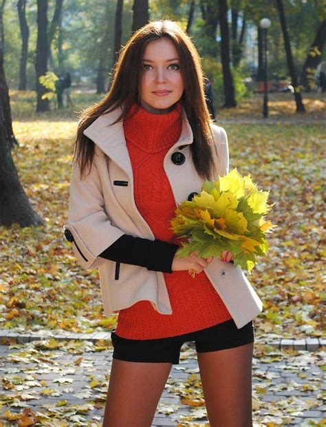 Осень и красота | Красивые женщины, Женщина, Красота