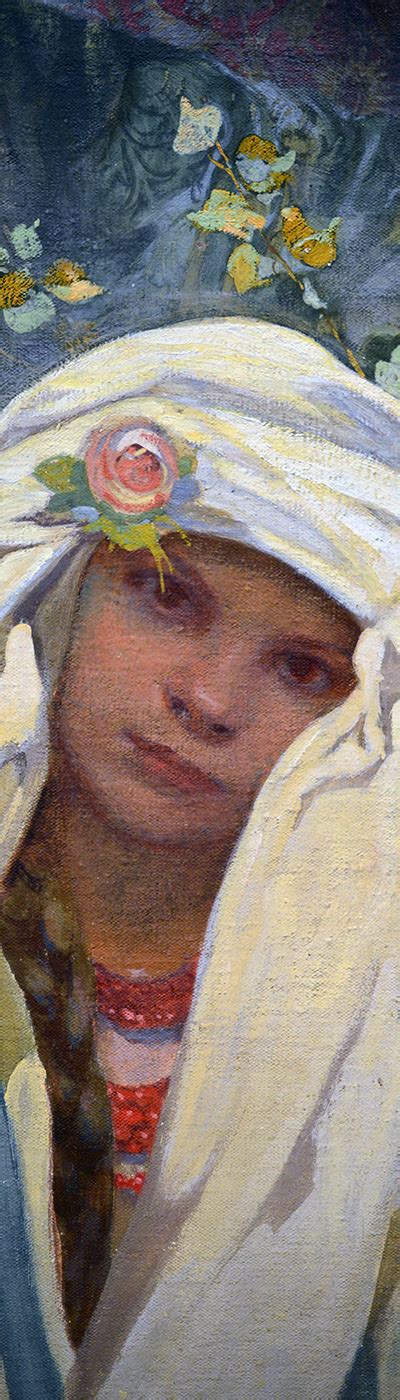 All the women of Mucha's Slav Epic (Prague, Czech Republic) - artborghi.com