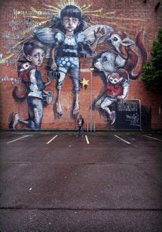 100 Herakut Murals-Ideen | streetart, street art, graffiti