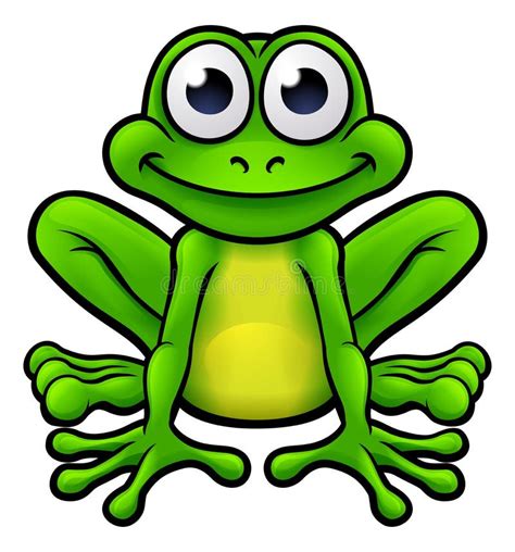 Персонаж из мультфильма лягушки Иллюстрация вектора - иллюстрации ...