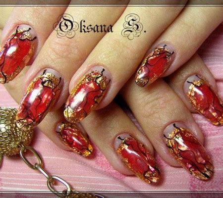 Фольга - Дизайн ногтей, Рисунки на ногтях, Nail-Art, Маникюр - nogti.com