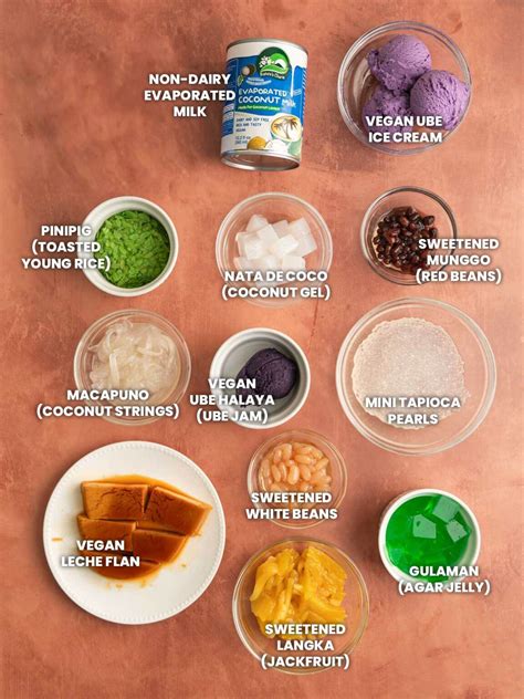 Vegan Halo-Halo (Filipino Shaved Ice Dessert) - Floured Frame