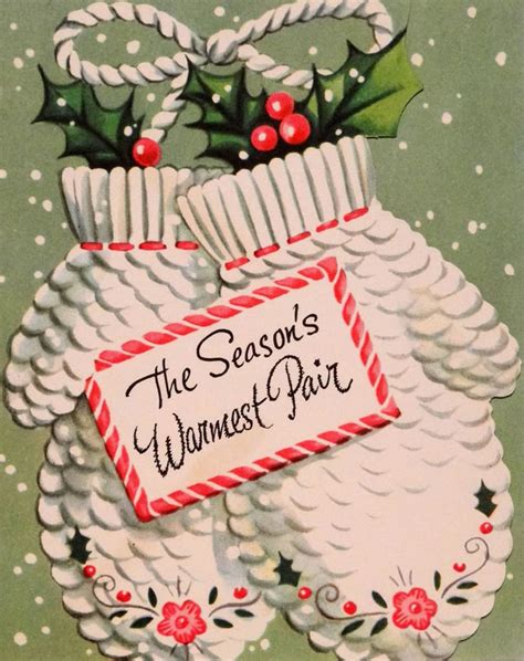 822 best images about Vintage Christmas Cards on Pinterest | Vintage ...