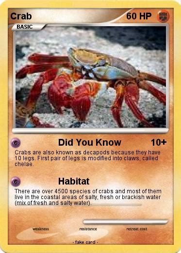 Pokémon Crab 100 100 - Did You Know - My Pokemon Card