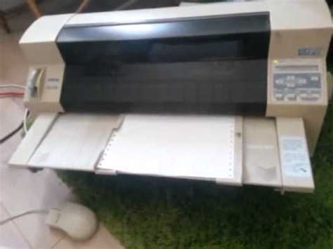 Epson DLQ 3000 - YouTube