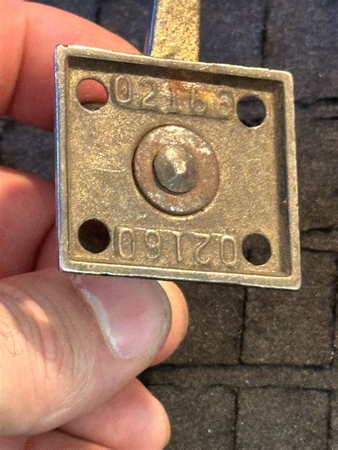 1.5" Casement Window Latch Fastener Vintage Reclaimed Salvaged 02160