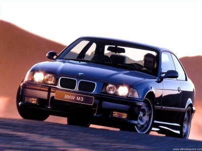 BMW E36 3 Series Coupe M3 specs, dimensions