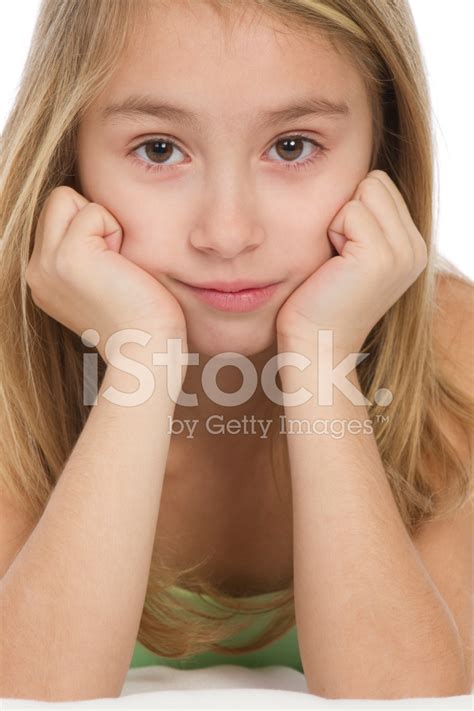 Sad Little Girl Stock Photo | Royalty-Free | FreeImages