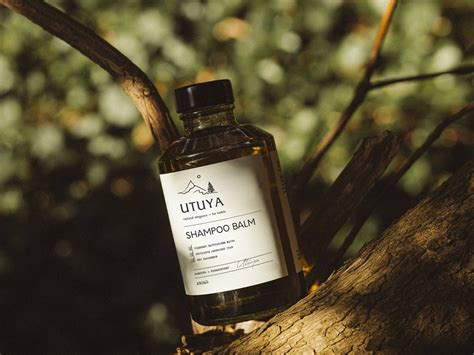 UTUYA nature cosmetic branding design on Behance