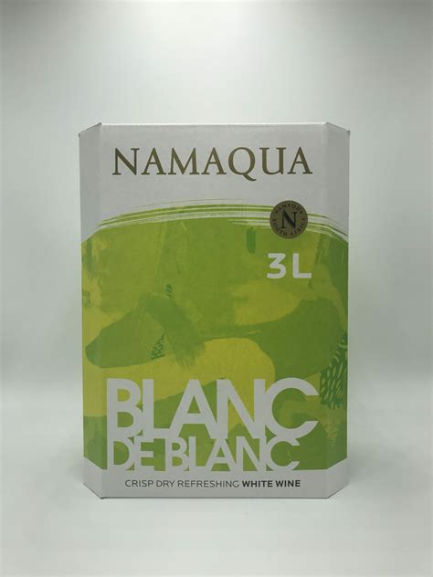 Namaqua Blanc de Blanc, White - 3 Litre Bag in Box - Wine & More ...