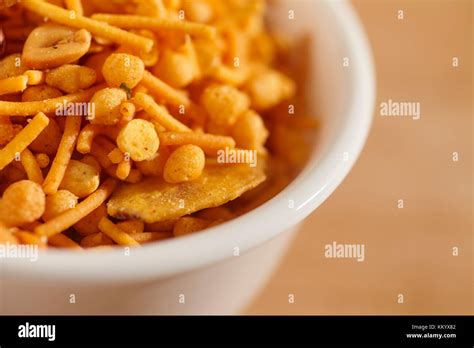 Indian hot mix, a favorite spicy snack Stock Photo - Alamy