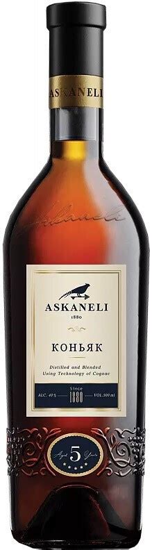 Коньяк Асканели 5 лет – купить за 1 149 ₽ | DASKOWINE.RU