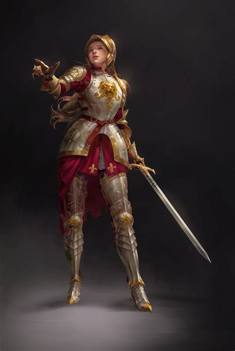 Knight_personal work, JADE in 2025 | Female armor, Knight outfit