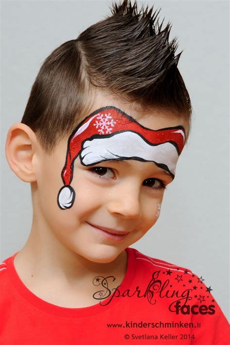 154 best Face Painting: Christmas images on Pinterest | Face paintings ...