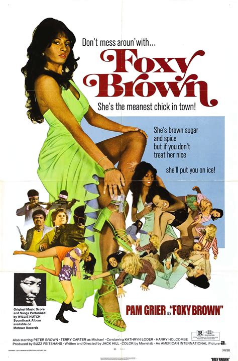 Poster for Foxy Brown (1974, USA) - Wrong Side of the Art | Foxy brown