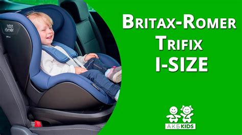 Установка автокресло Britax Romer Trifix i-SIZE (Трификс Ай-сайз ...