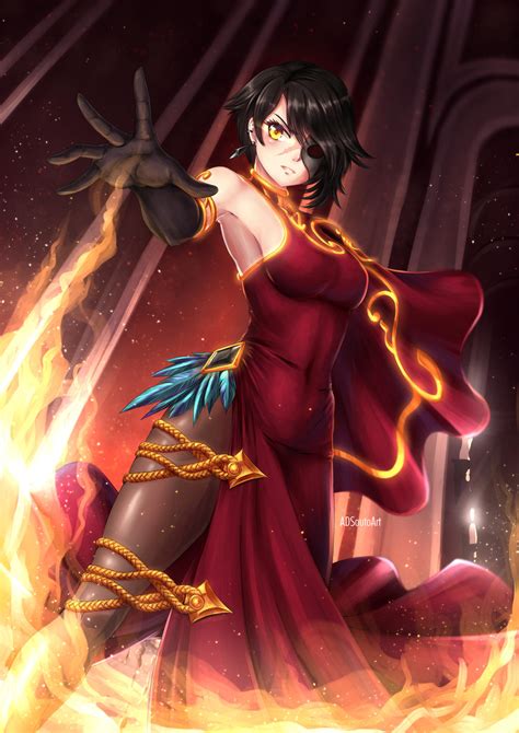 Cinder Fall by ADSouto on DeviantArt