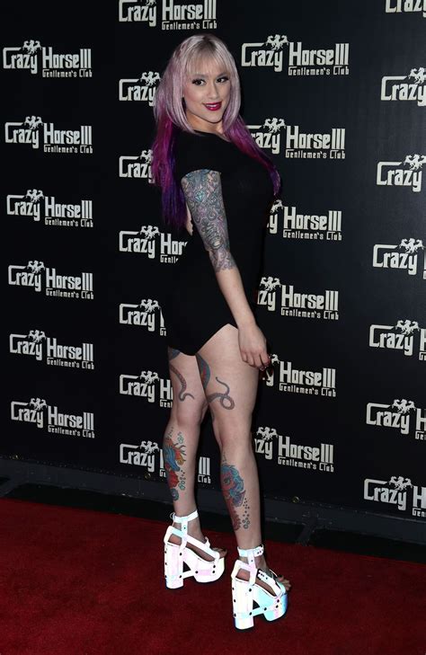 DAIZHA MORGANN at Crazy Horse III’s Neon Flow Holiday Party in Las