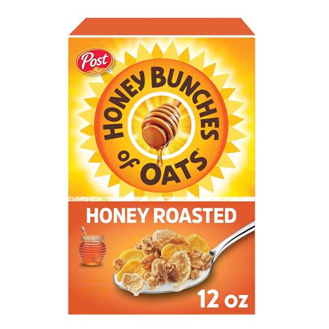 Amazon.com : Honey Bunches of Oats Honey Roasted Breakfast Cereal with