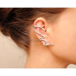 Серебро | Ear cuff, Earrings, Ear