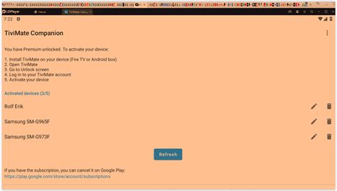 Cant use Tivimate after logged in. See screenshot : r/TiviMate