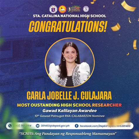 DepEd Tayo Sta. Catalina NHS - Quezon Province