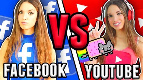 YOUTUBE VS FACEBOOK - YouTube