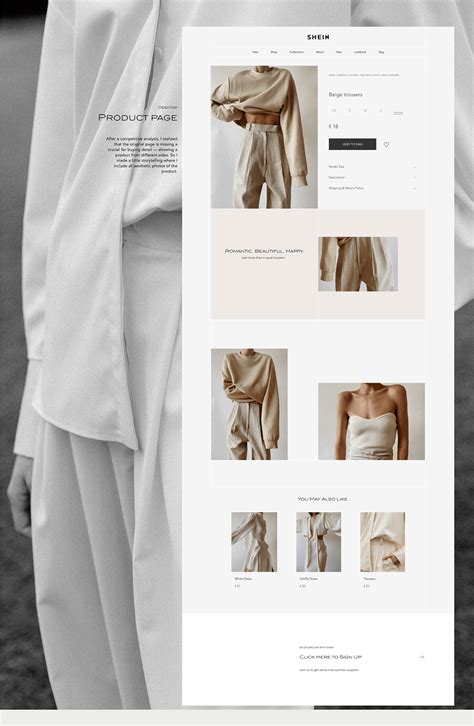 SHEIN — Online shopping platform :: Behance