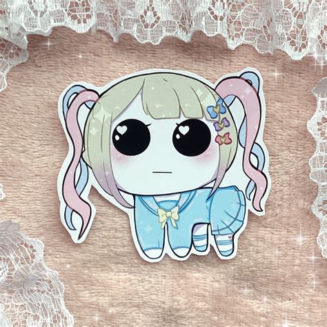 Needy Streamer Overload Kawaii Glossy Sticker - Etsy Australia