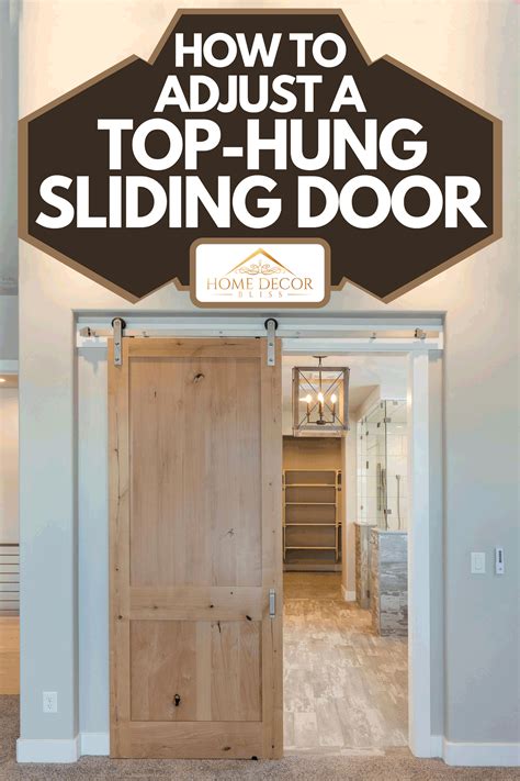 Adjusting Top Hung Sliding Door at Ida Wheeler blog