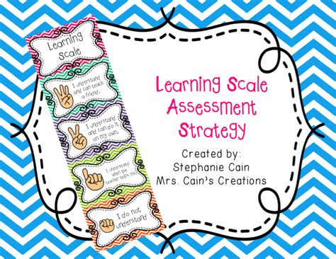 cains creations  oughta  aboutthe learning scale
