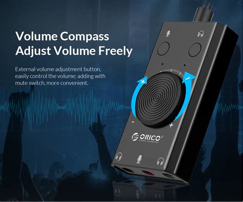 ORICO Multifunction USB External Sound Card(SC2)